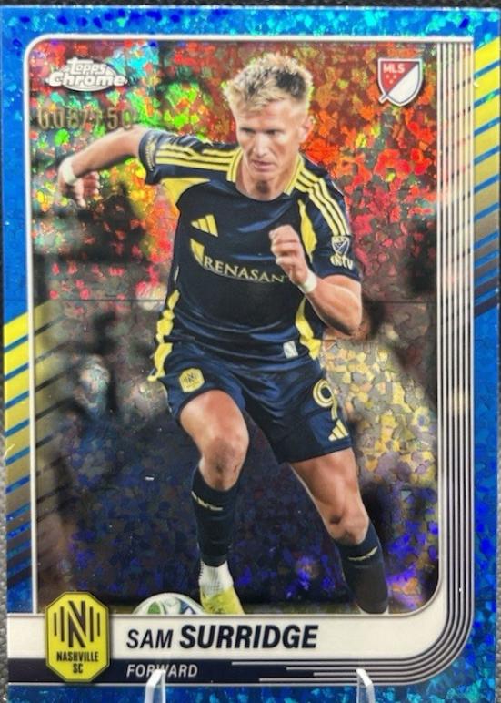 Sam Surridge [Blue Mini-Diamonds Refractor] #152