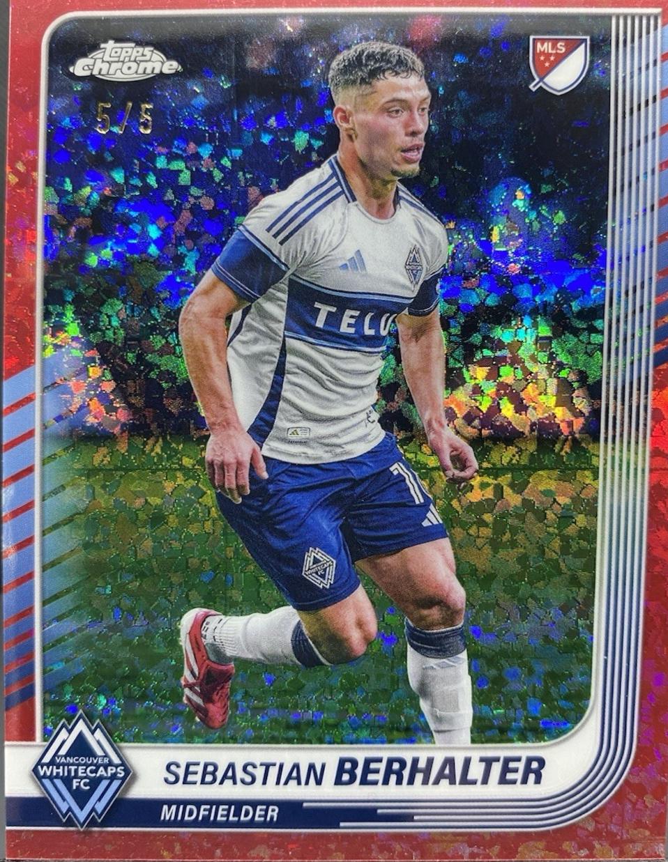 Sebastian Berhalter [Red Mini-Diamonds Refractor] #170