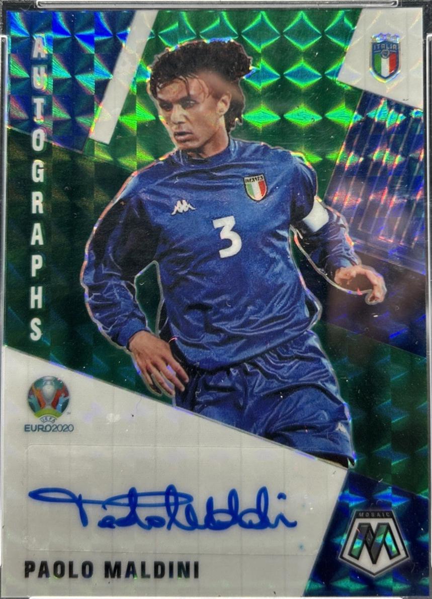 Paolo Maldini [Green Mosaic] #AM-PM