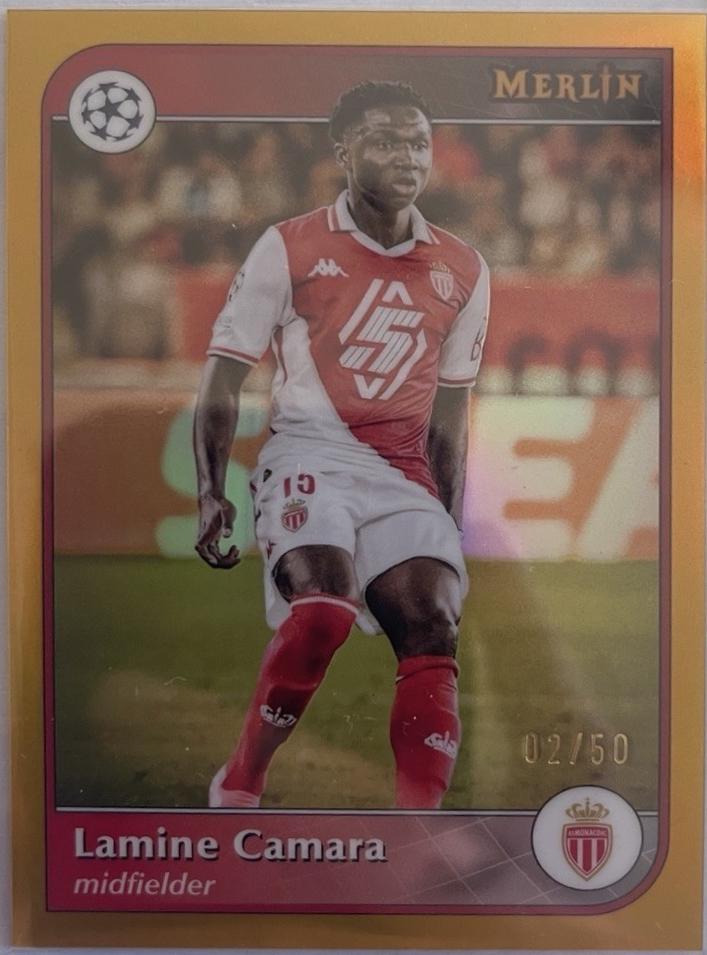 Lamine Camara [Gold Refractor] #165