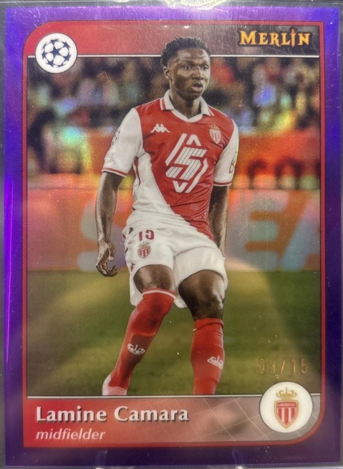 Lamine Camara [Purple Refractor] #165