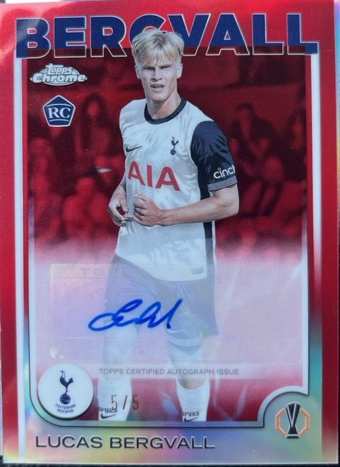 Lucas Bergvall [Red Refractor] #CA-LB