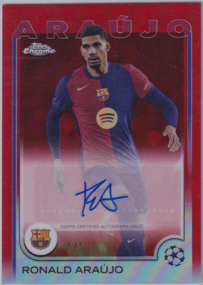 Ronald Araujo [Red Refractor] #CA-AU