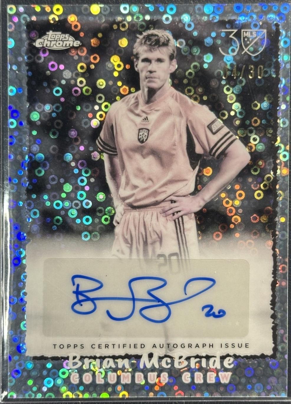 Brian McBride [Pearl Donut Holes] #NFA-BM