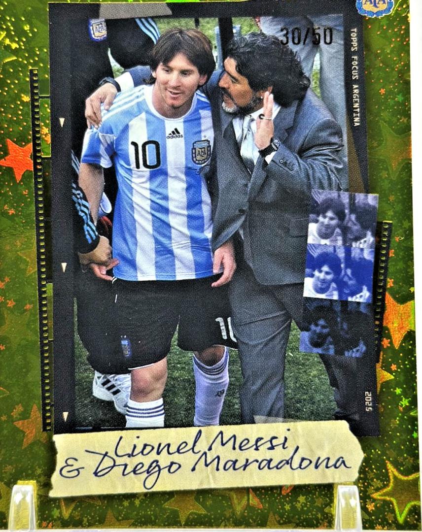 Lionel Messi / Diego Maradona [Gold Starballer] #1