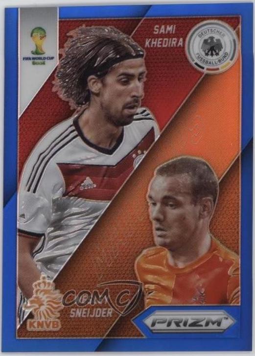 Sami Khedira / Wesley Sneijder [Blue Prizm] #27
