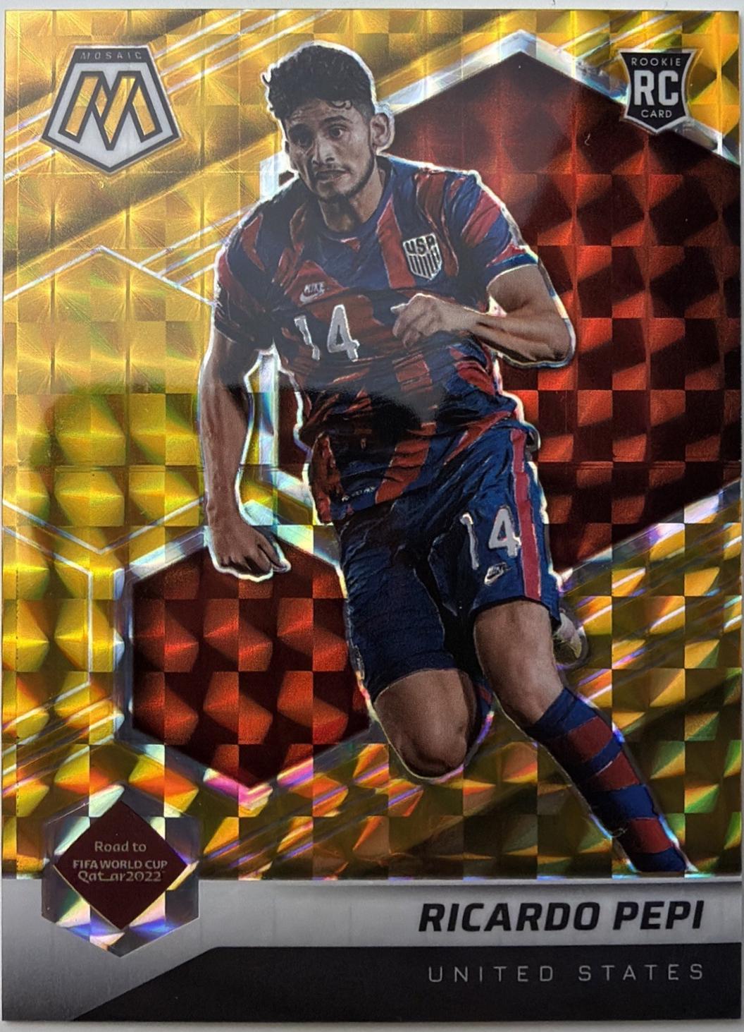 Ricardo Pepi [Gold Fluorescent] #99