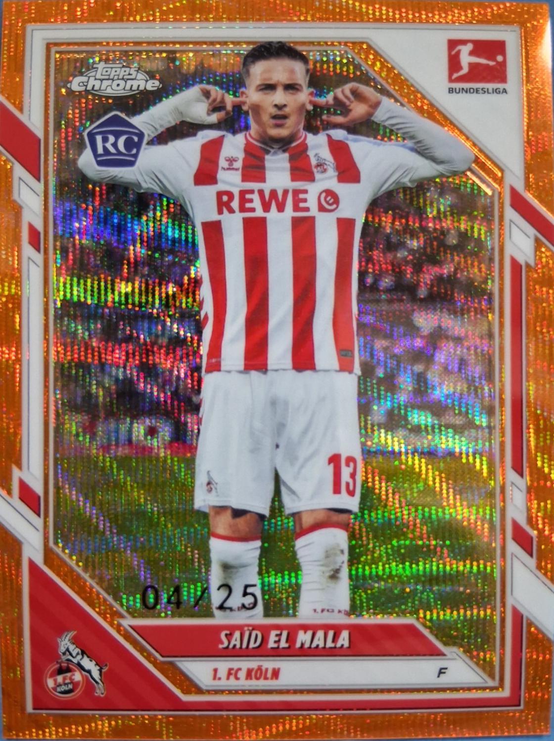 Said El Mala [Orange Wave Refractor] #50