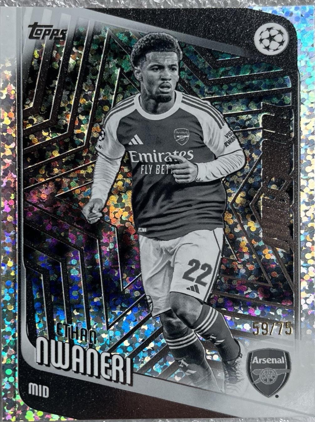 Ethan Nwaneri [Black White] #21