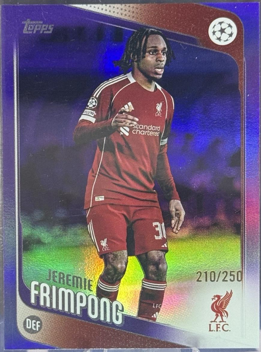 Jeremie Frimpong [Purple Foil] #6
