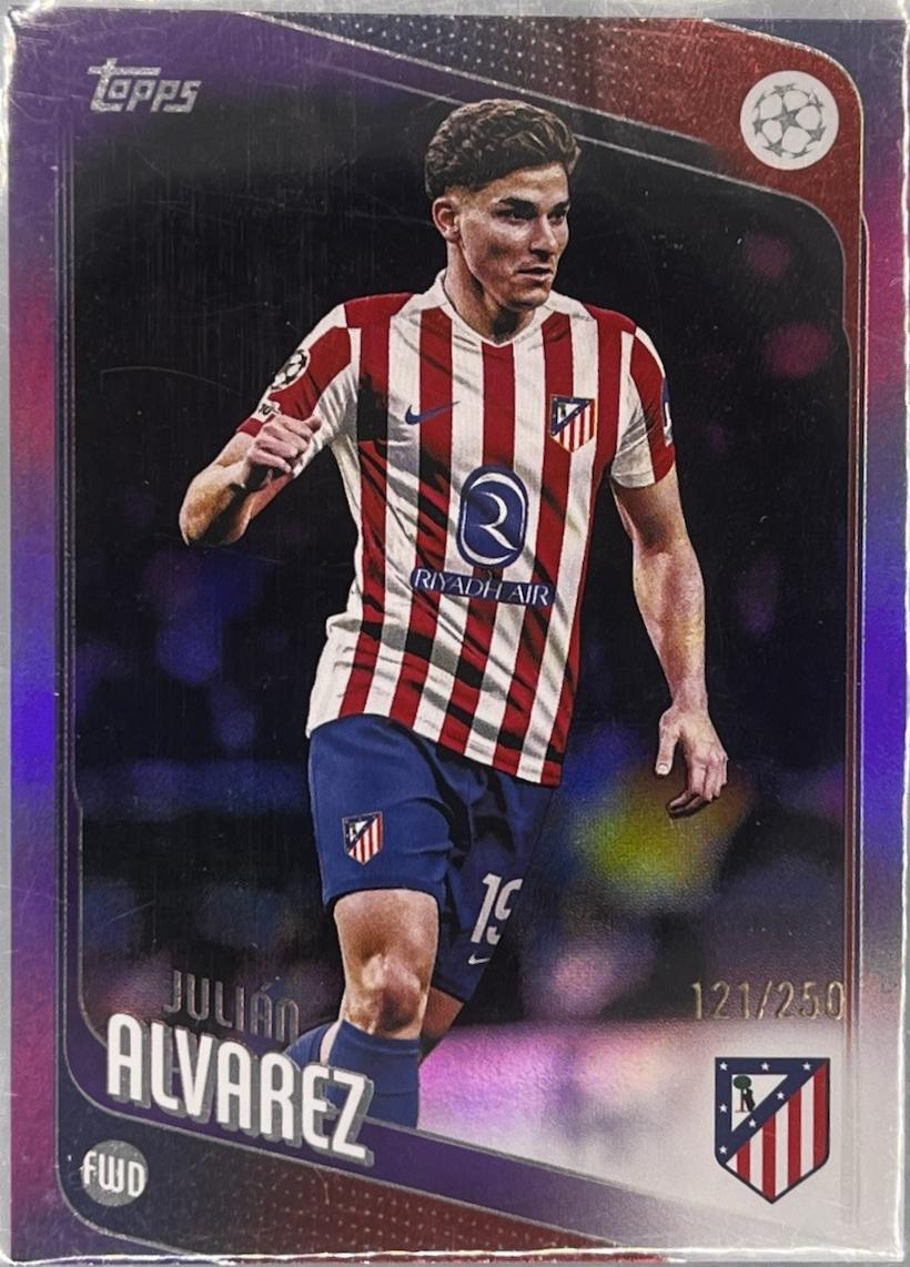 Julian Alvarez [Purple] #154
