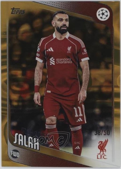 Mohamed Salah [Gold Raindrops] #136