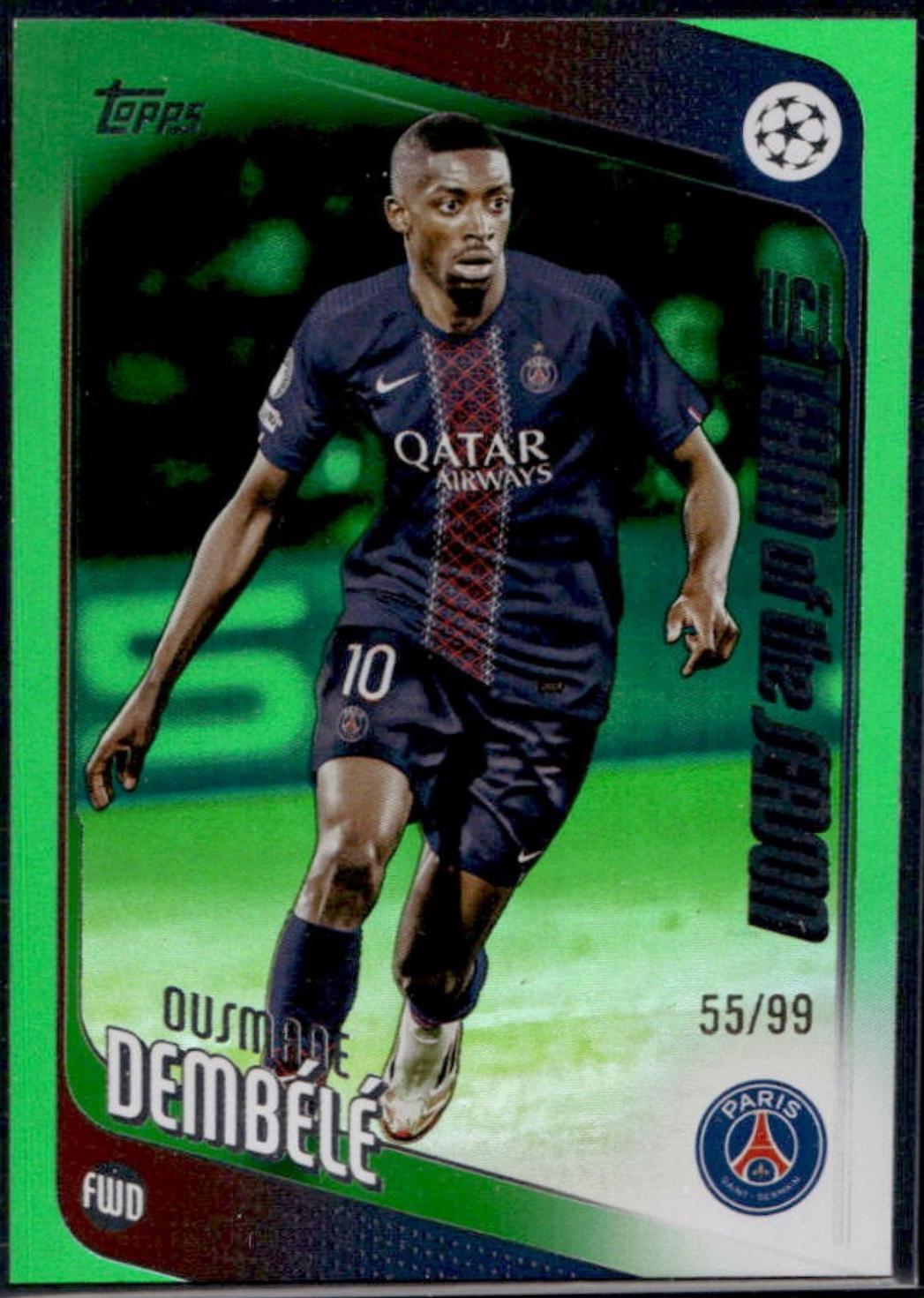 Ousmane Dembele [Green Foil] #3