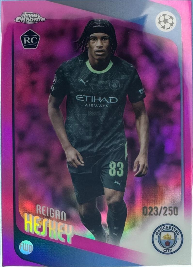 Reigan Heskey [Pink Foil] #142