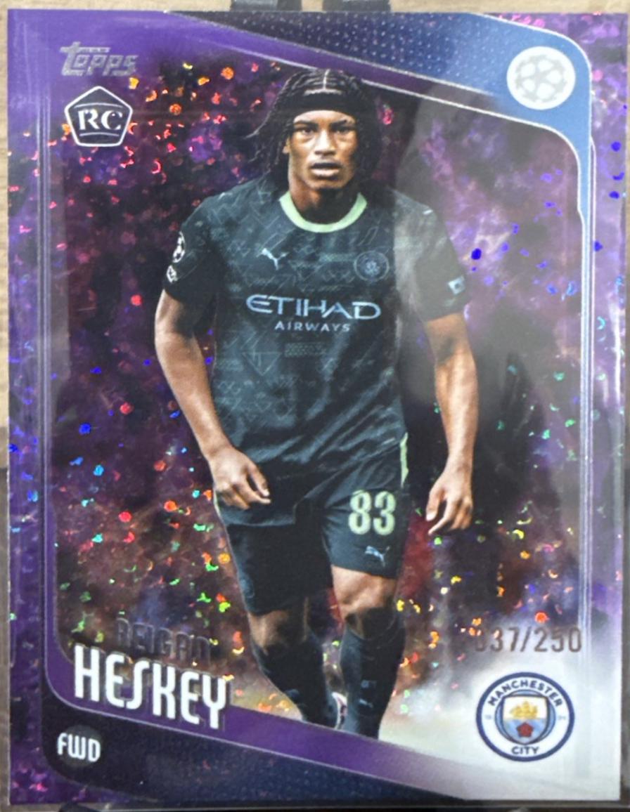 Reigan Heskey [Purple Foil] #142