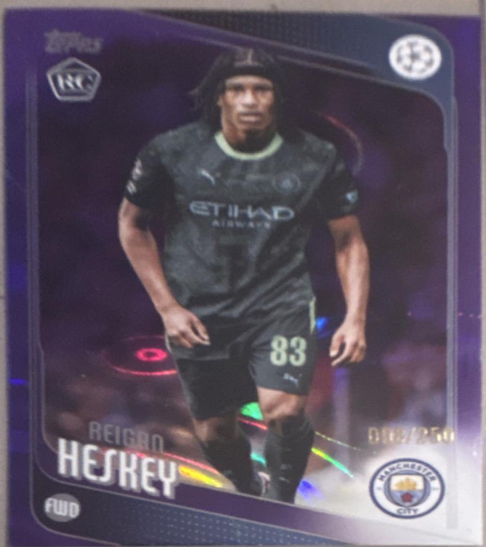 Reigan Heskey [Purple] #142