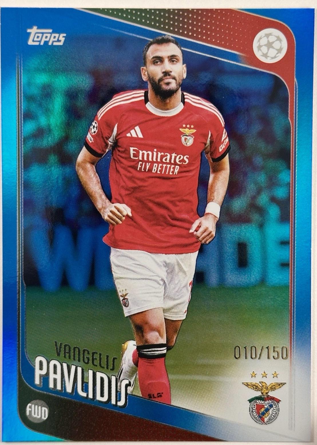 Vangelis Pavlidis [Blue Foil] #34