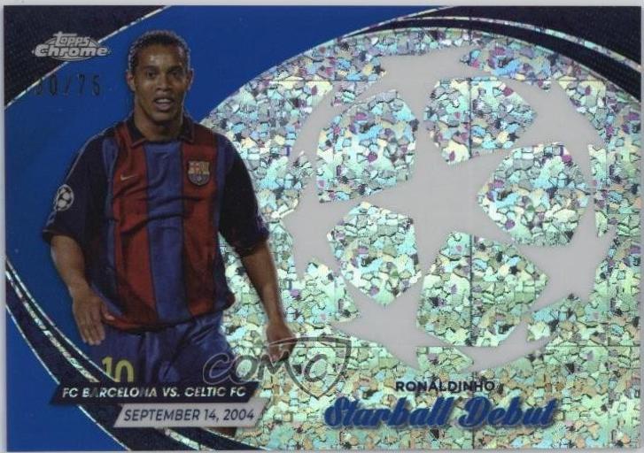 Ronaldinho [Blue Mini Diamond Refractor] #SD-12