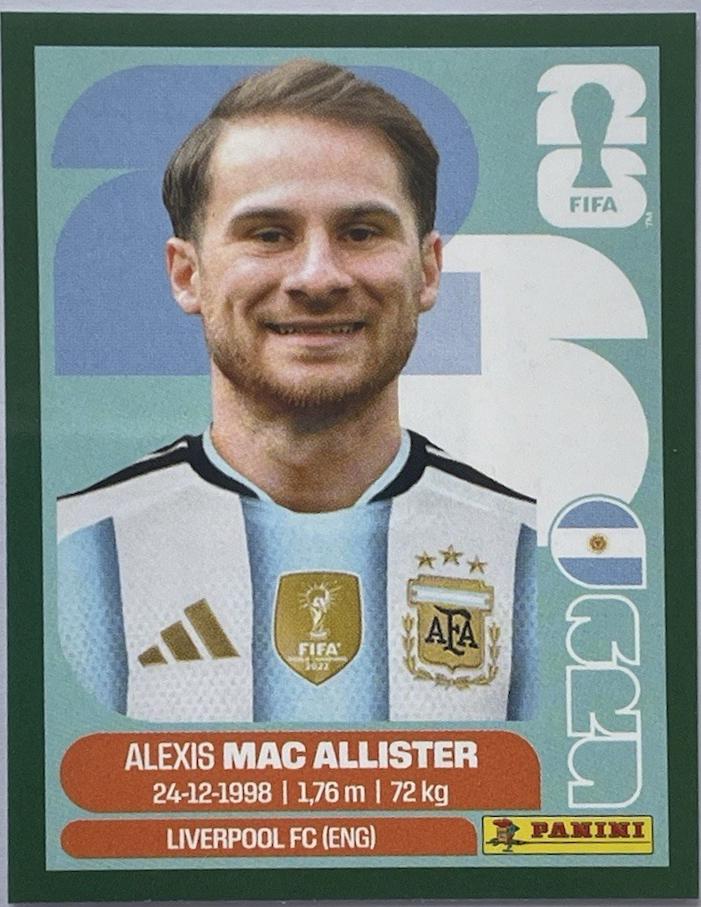 Alexis Mac Allister [Green] #ARG9