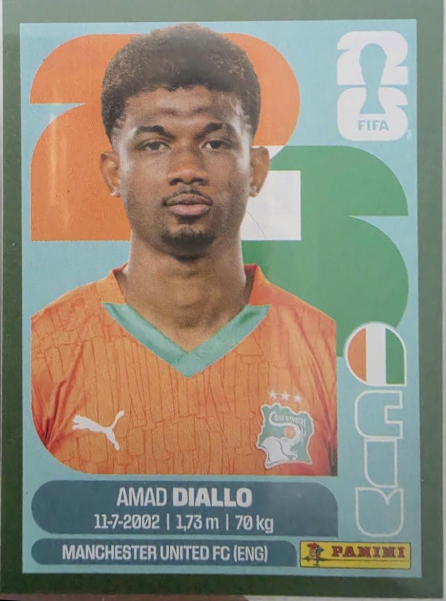 Amad Diallo [Green] #CIV15