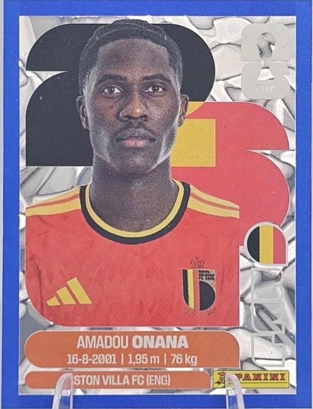 Amadou Onana [Blue Crumple] #BEL10