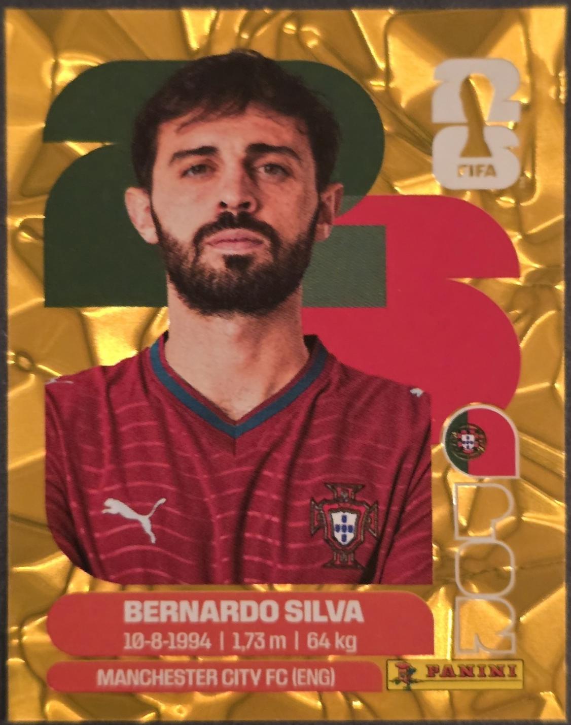 Bernardo Silva [Gold Flood Crumple] #POR9