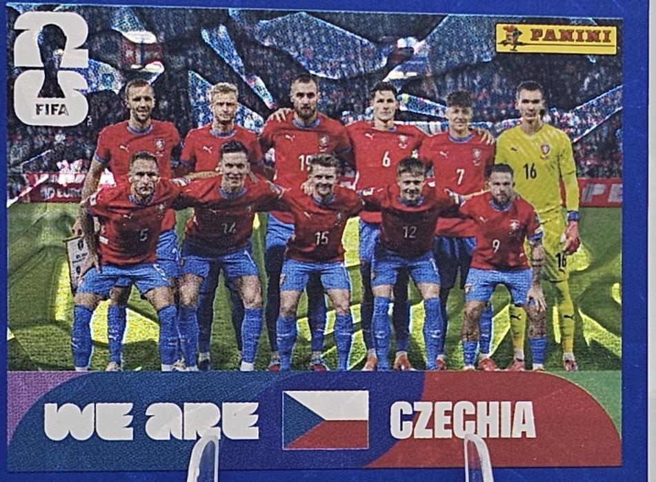 Czechia Team [Blue Crumple] #CZE13