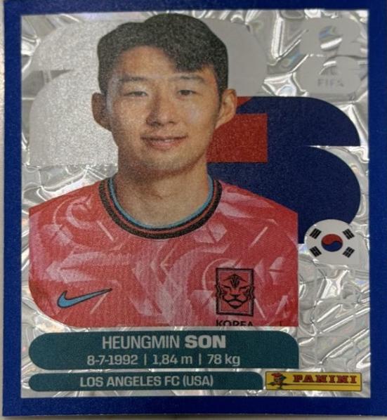 Heung-min Son [Blue Crumple] #KOR18