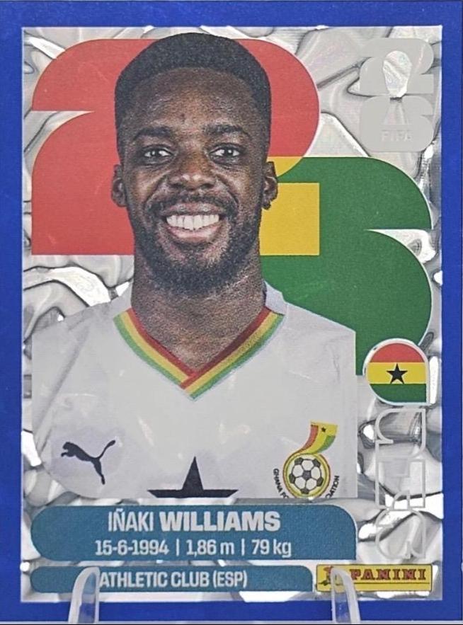 Inaki Williams [Blue Crumple] #GHA15