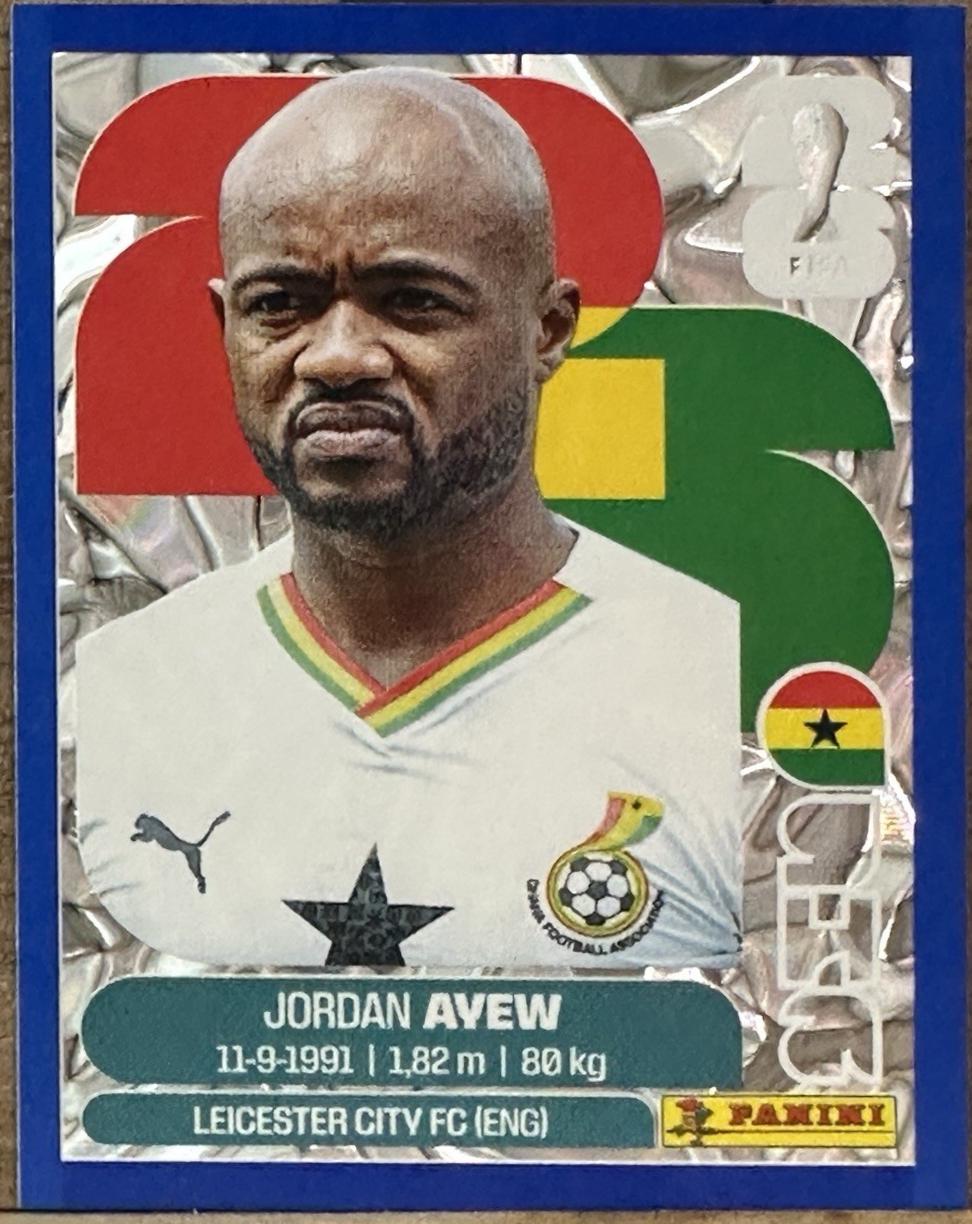 Jordan Ayew [Blue Crumple] #GHA16