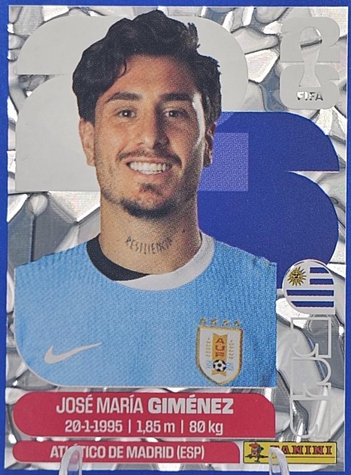 Jose Maria Gimenez [Blue Crumple] #URU5