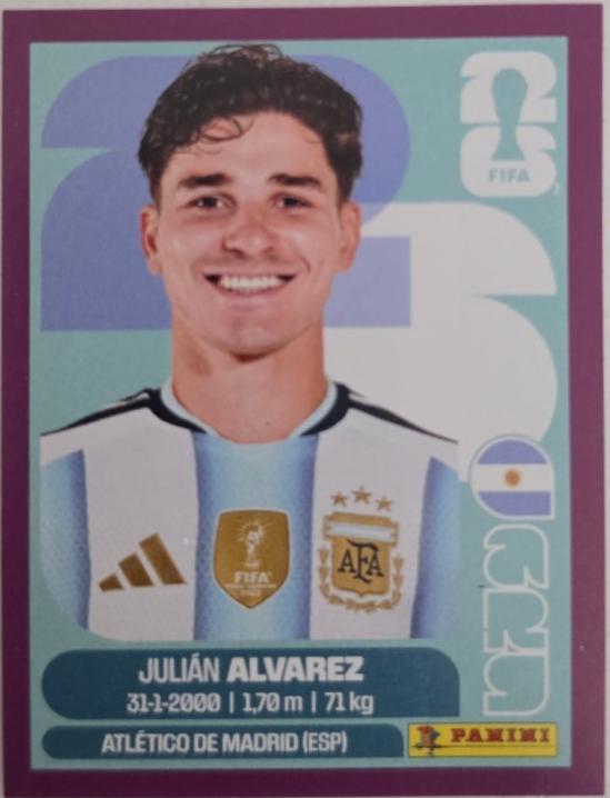 Julian Alvarez [Purple] #ARG19