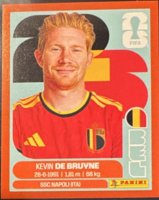 Kevin De Bruyne [Red] #BEL15
