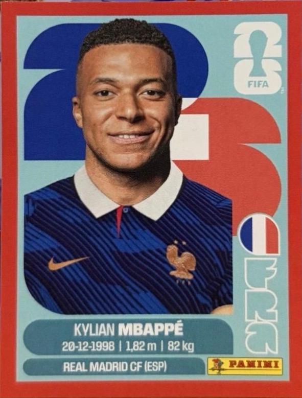 Kylian Mbappe [Red] #FRA20