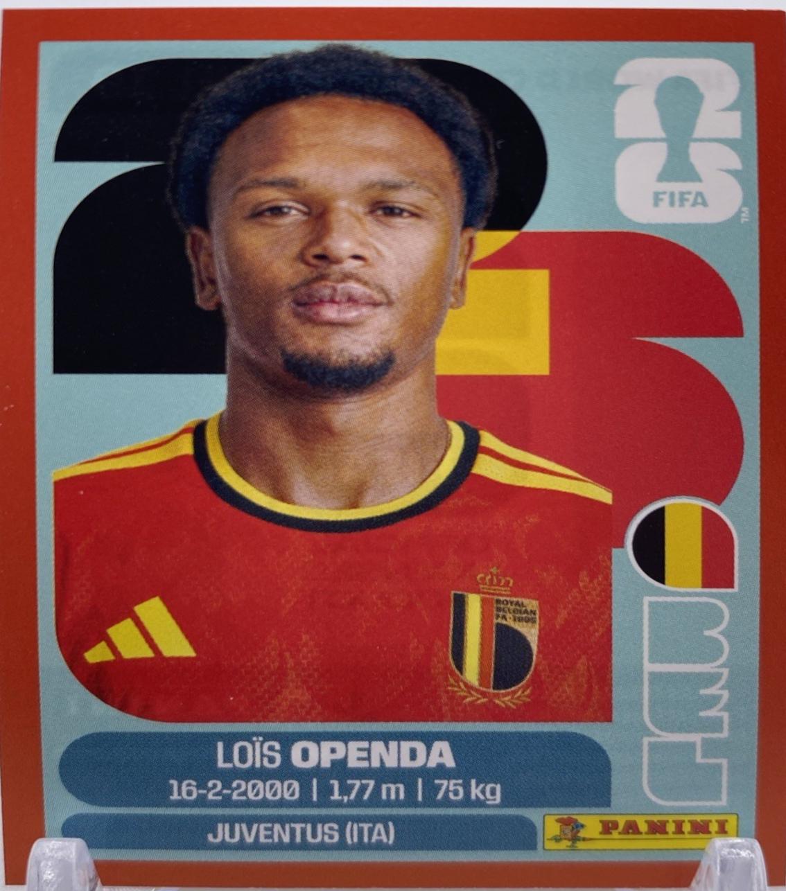Lois Openda [Red] #BEL19
