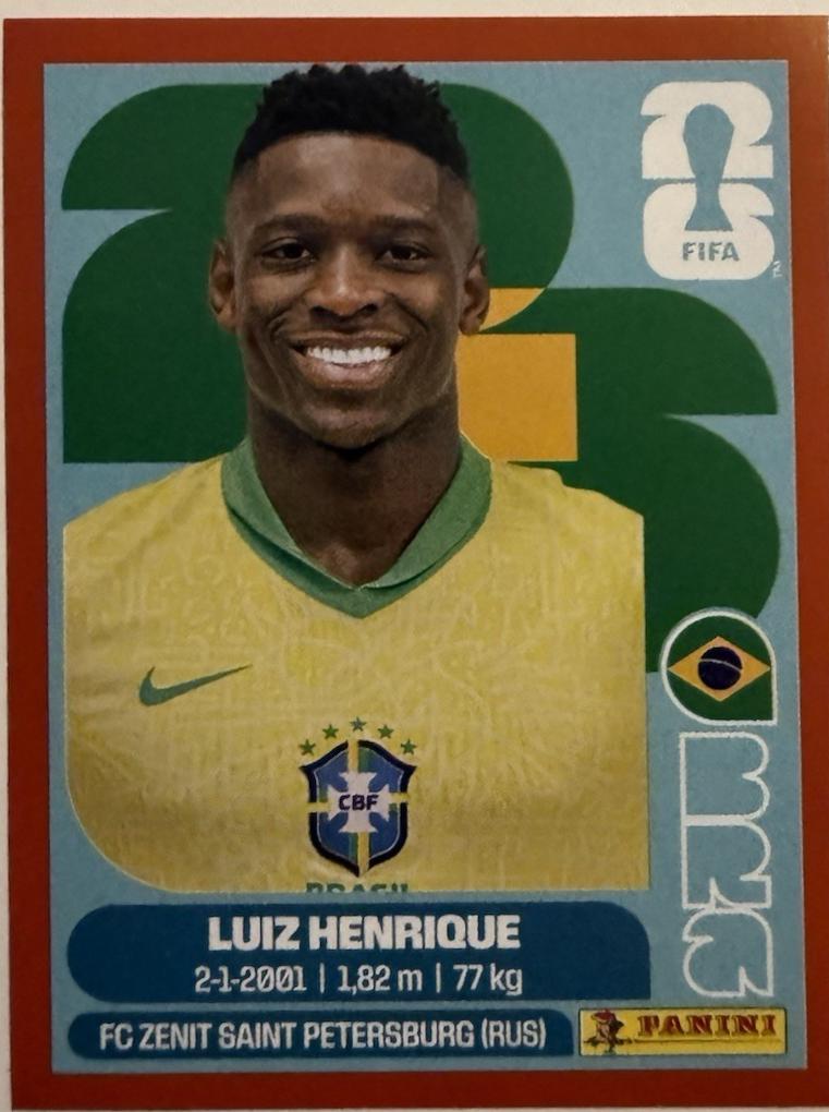 Luiz Henrique [Red] #BRA12