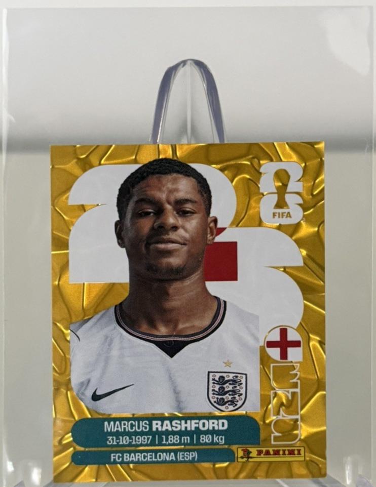 Marcus Rashford [Gold Flood Crumple] #ENG19