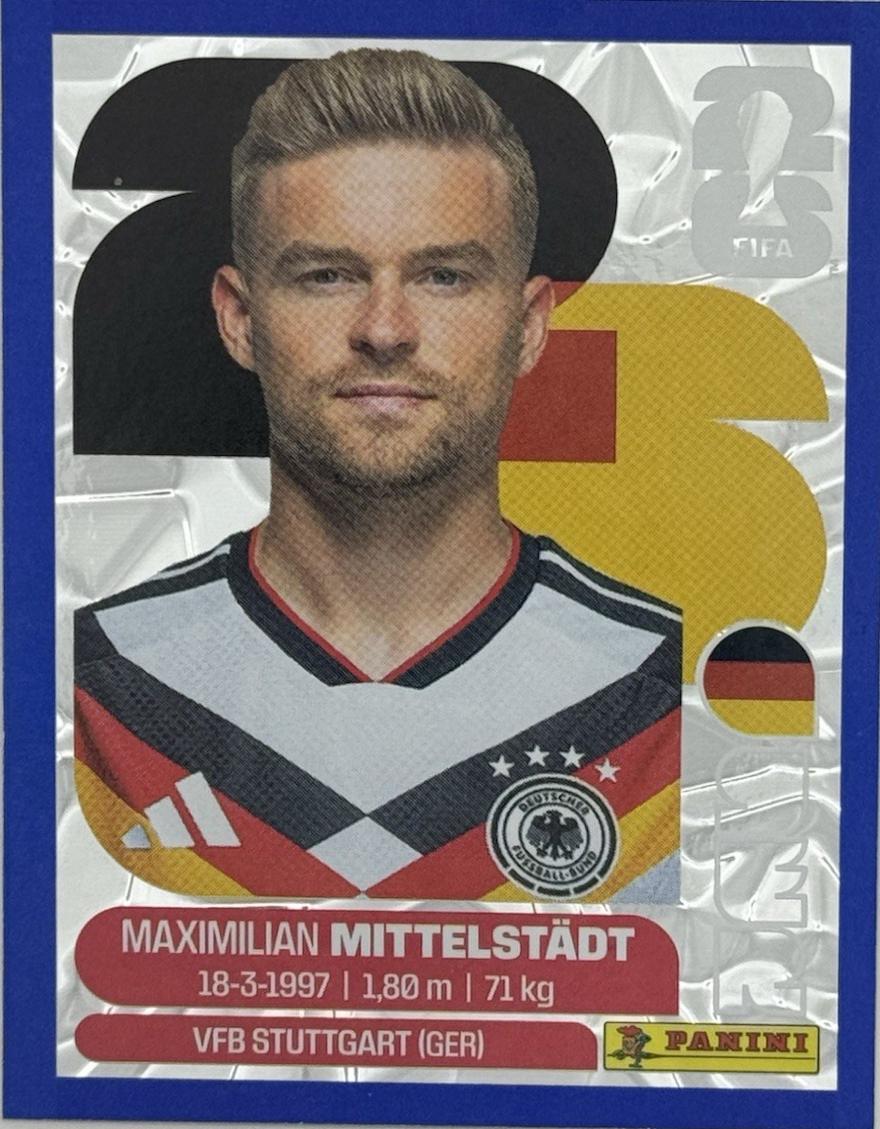 Maximilian Mittelstadt [Blue Crumple] #GER9