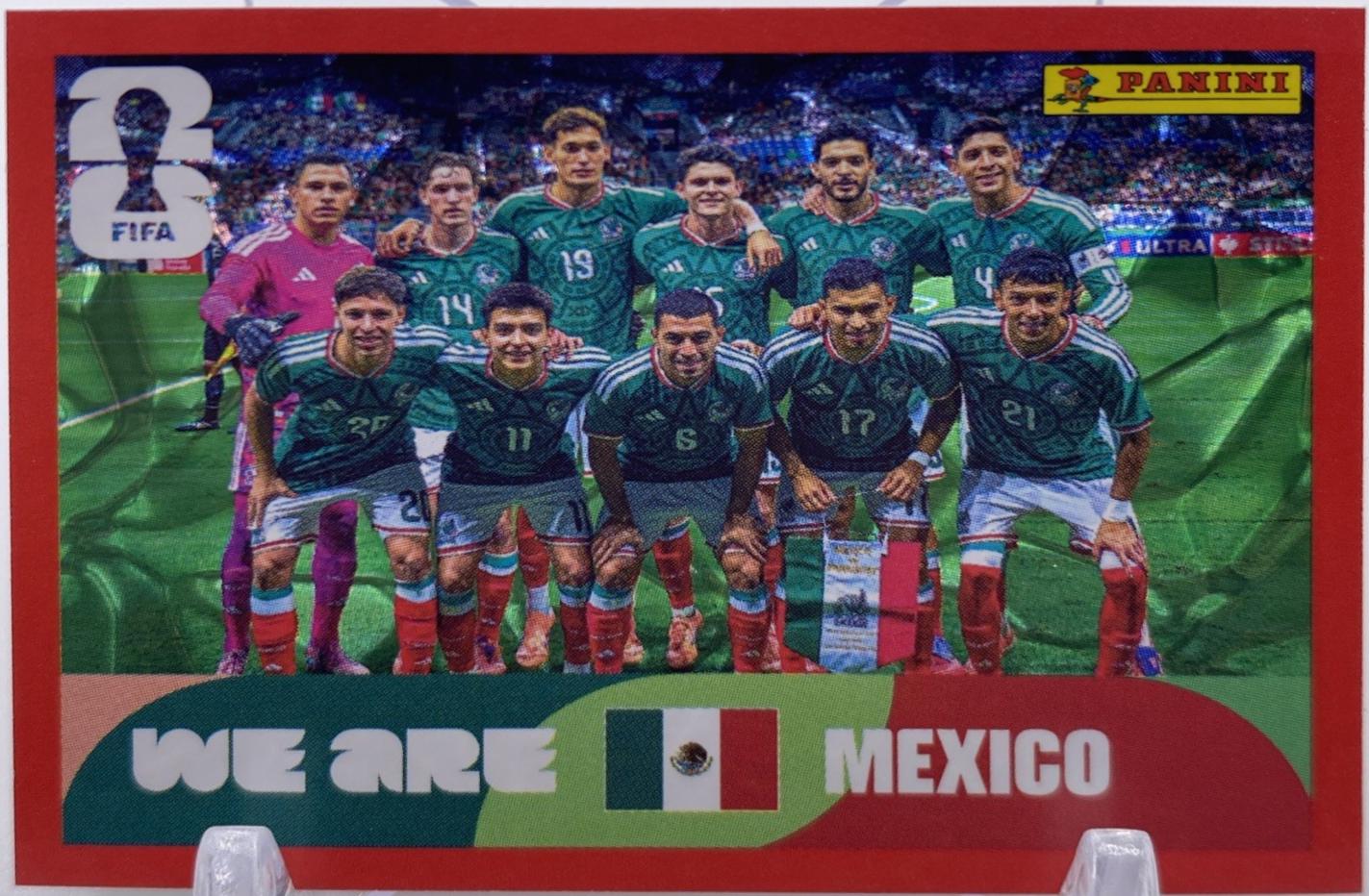 Mexico Team [Red Crumple] #MEX13