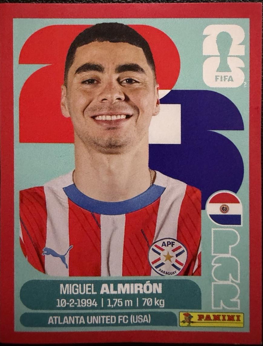 Miguel Almiron [Red] #PAR17