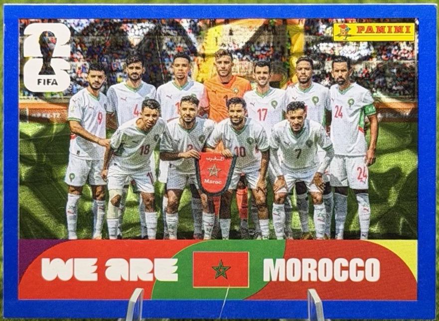 Morocco Team [Blue Crumple] #MAR13
