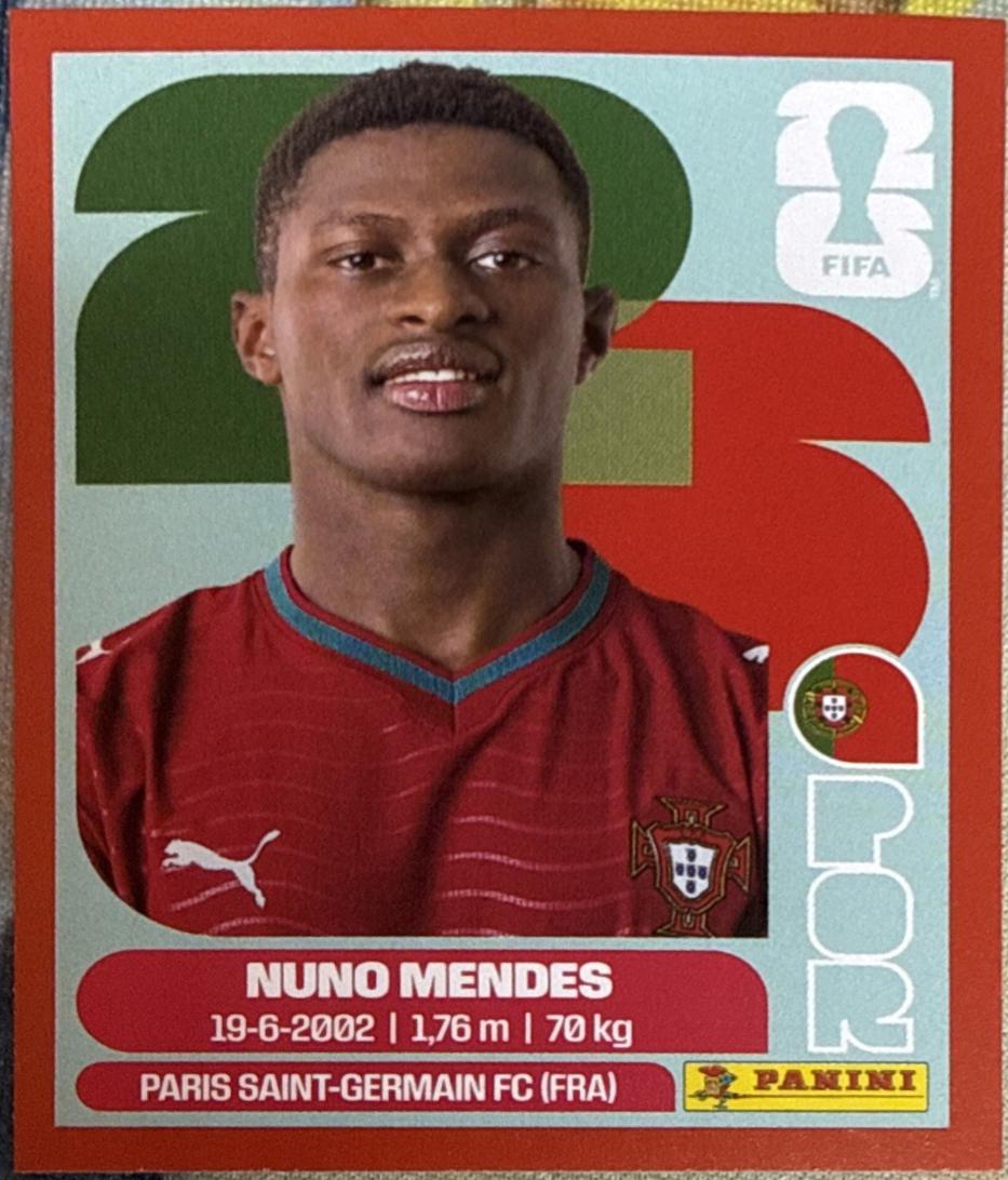 Nuno Mendes [Red] #POR7