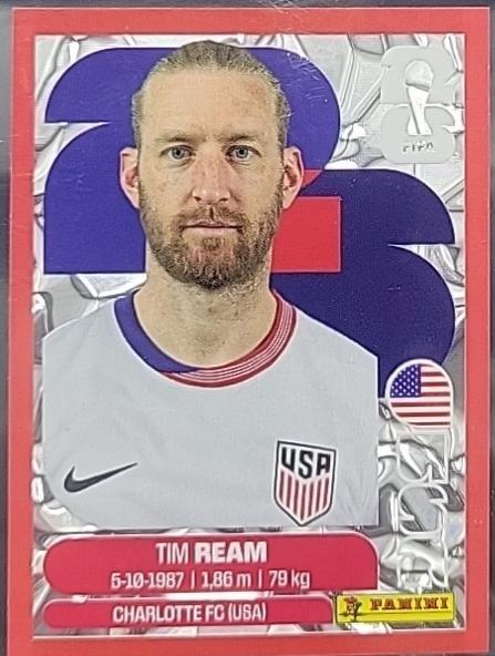 Tim Ream [Red Crumple] #USA4