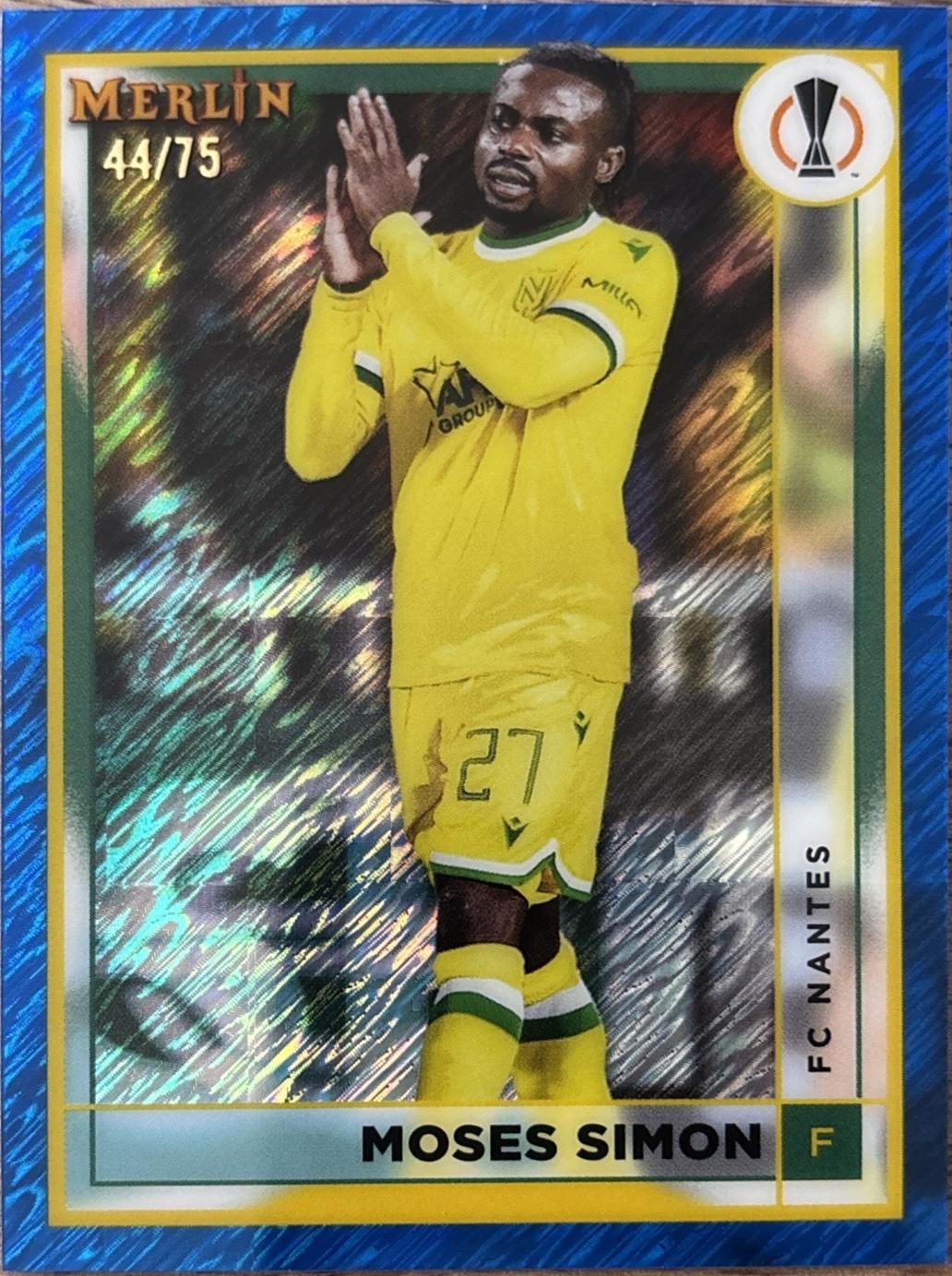 Moses Simon [Blue Shimmer] #112
