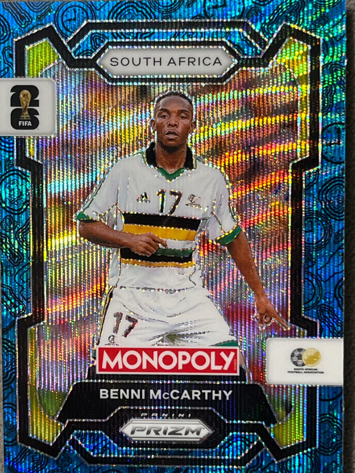 Benni McCarthy [Four Corners Blue Wave] #80