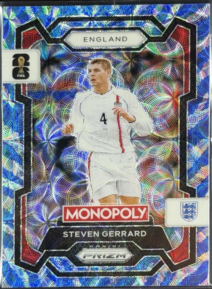 Steven Gerrard [Boardwalk Blue Tiger Stripe] #23