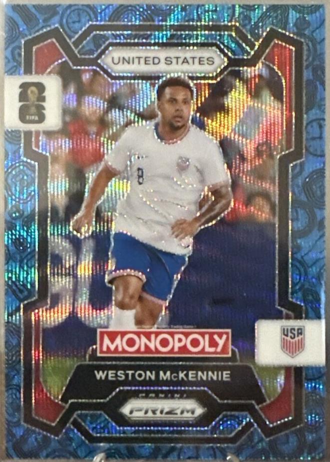 Weston McKennie [Four Corners Blue Wave] #50