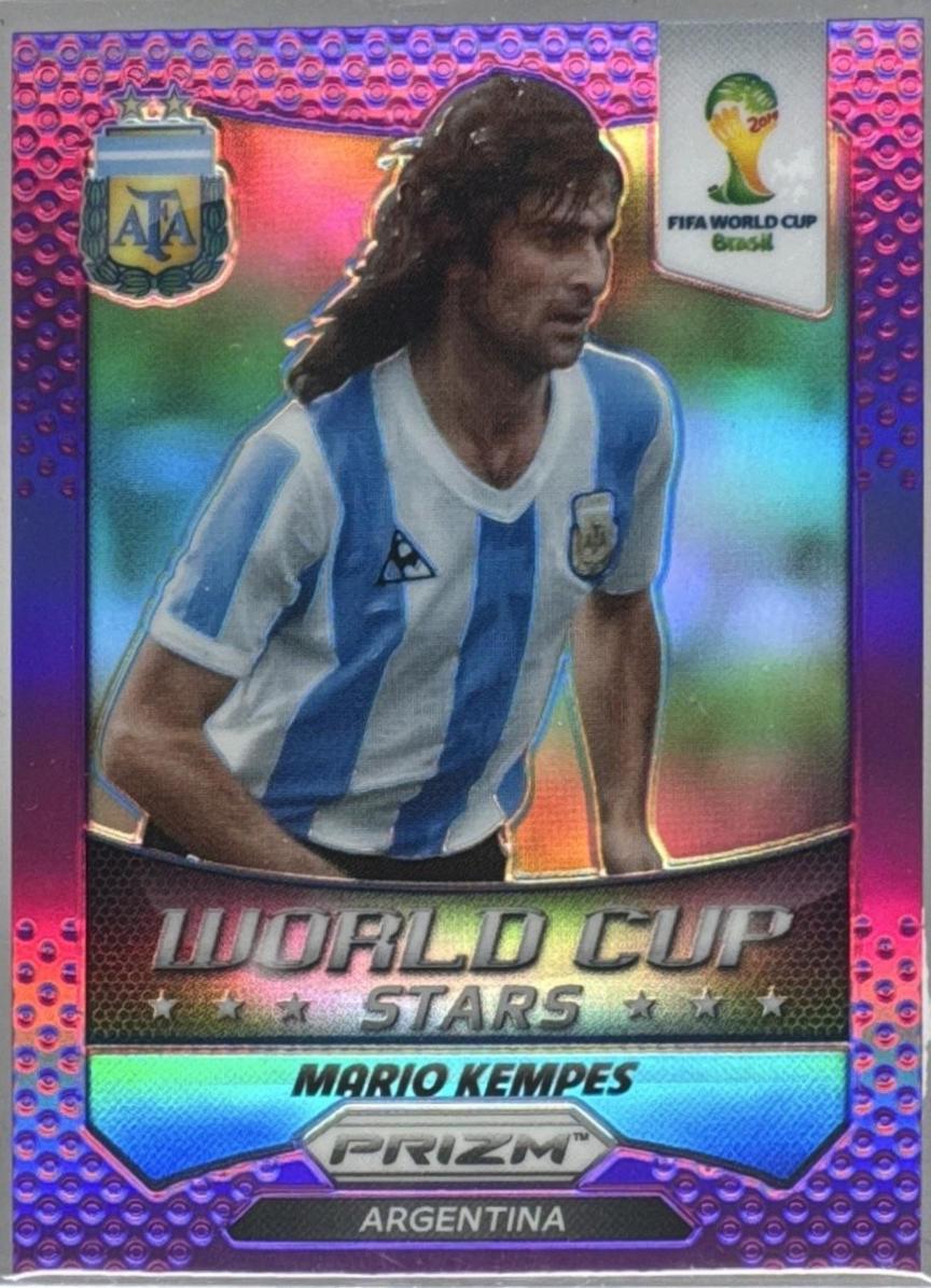 Mario Kempes [Purple Prizm] #43