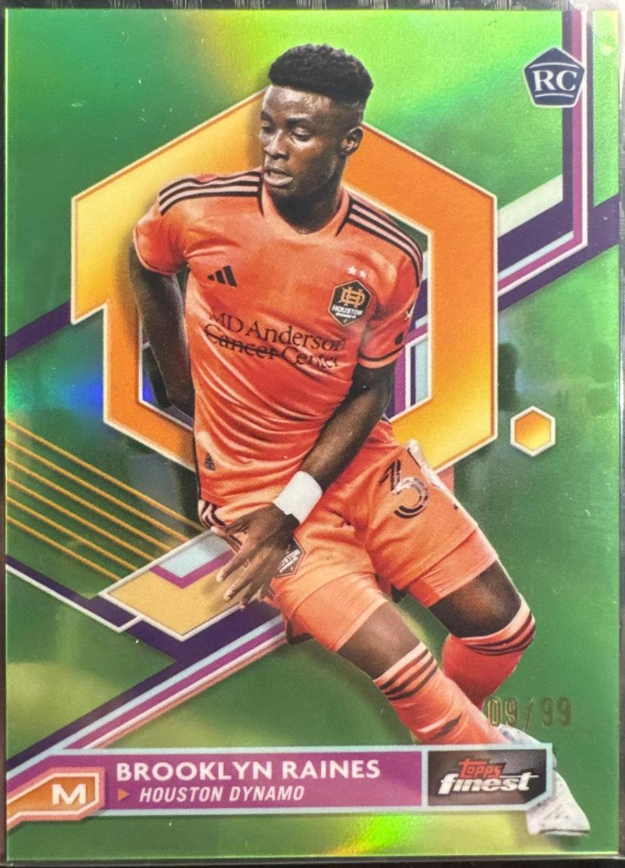 Brooklyn Raines [Neon Green Refractor] #77