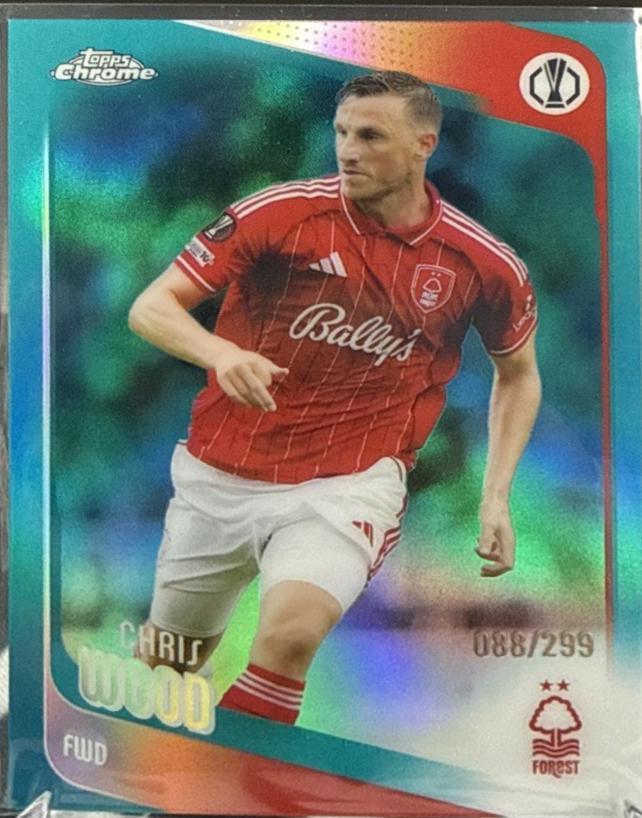Chris Wood [Teal Refractor] #186